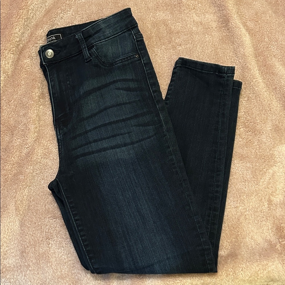 C-Pink Women's Dark Blue Skinny Jeans Sz 30